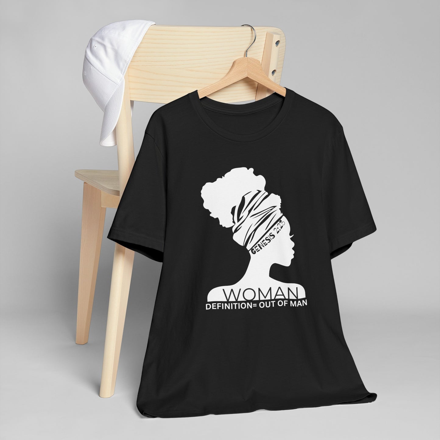 WOMAN=Out of Man Unisex Jersey T-Shirt Comfort Fit