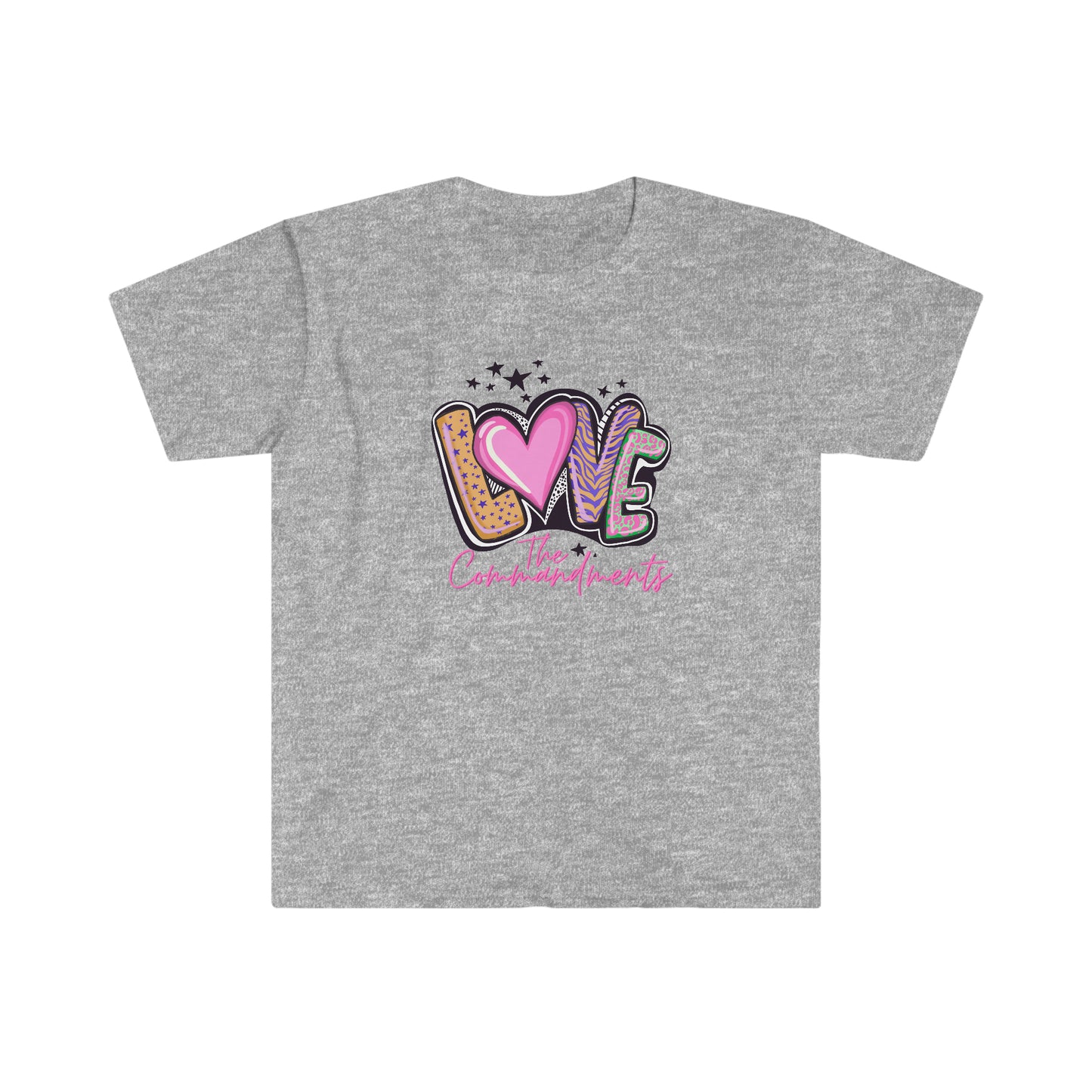 Love The Commandments 100% Cotton T-shirt.