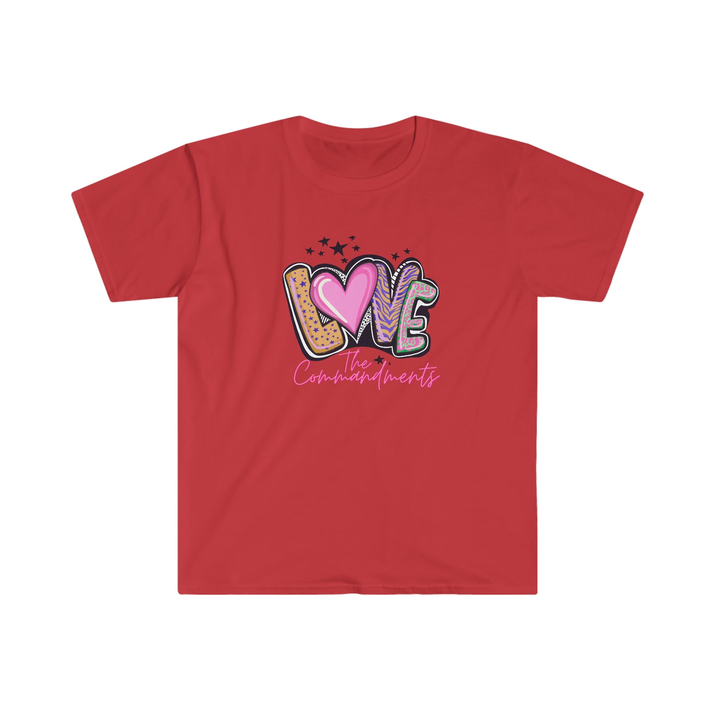 Love The Commandments 100% Cotton T-shirt.
