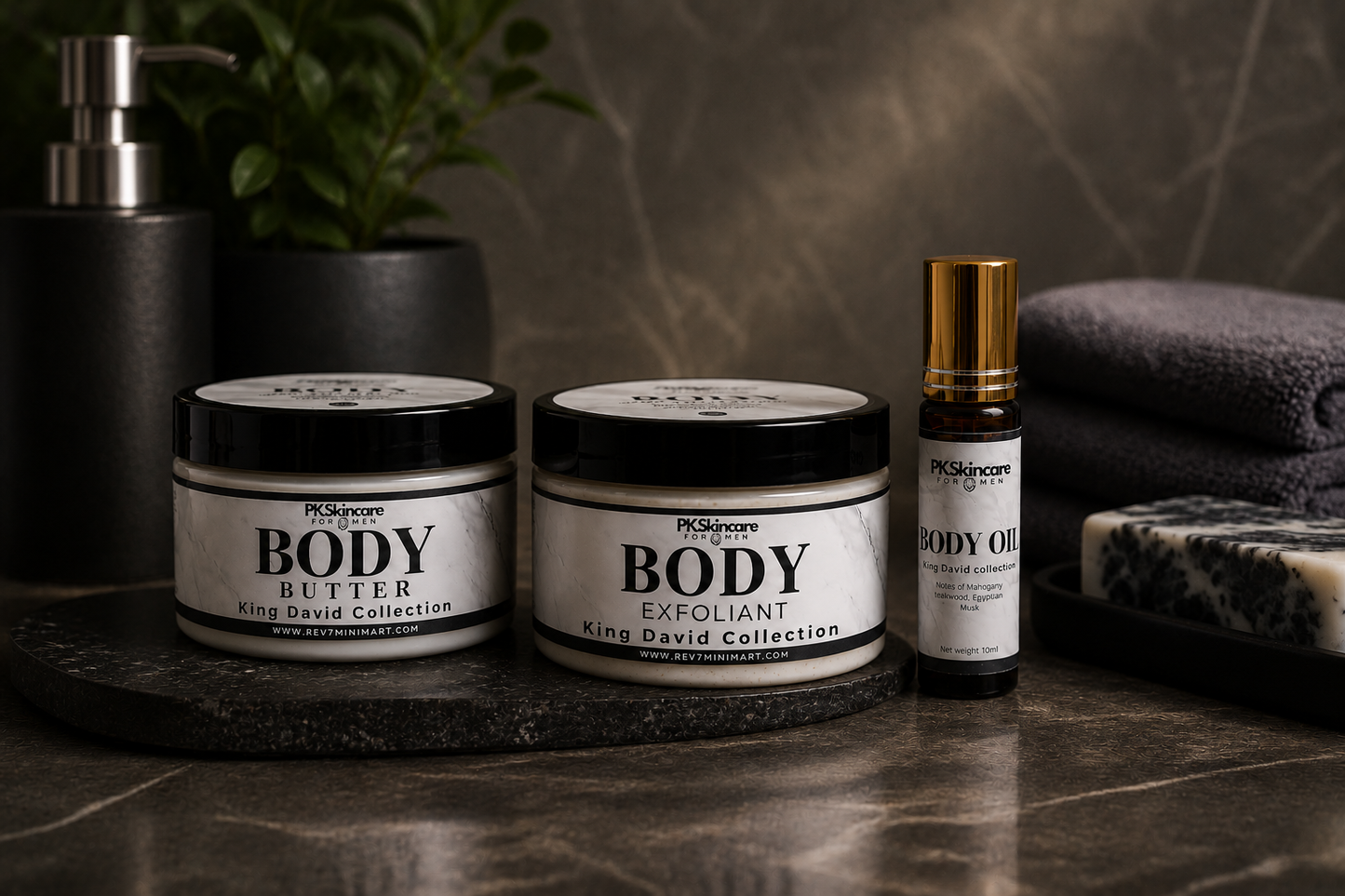 PK SKINCARE FOR MEN ESSENTIALS BUNDLE