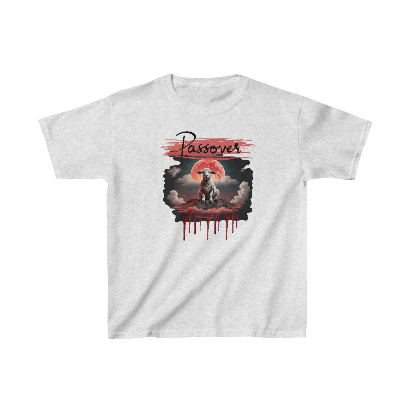 Youth Boys Passover soft style t-shirt black font