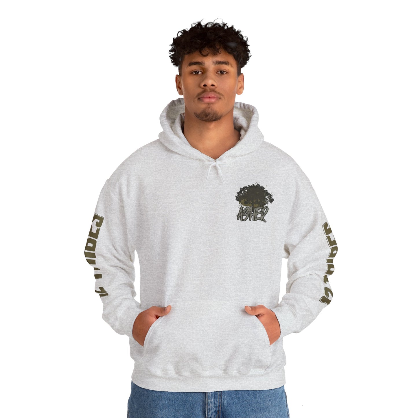 Black Messiah Tribe of Asher Unisex Heavy Blend™ Hoodie