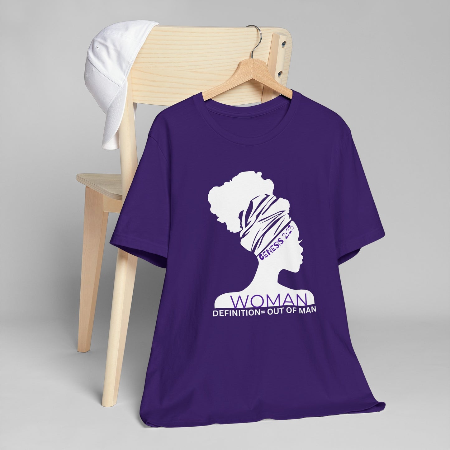 WOMAN=Out of Man Unisex Jersey T-Shirt Comfort Fit