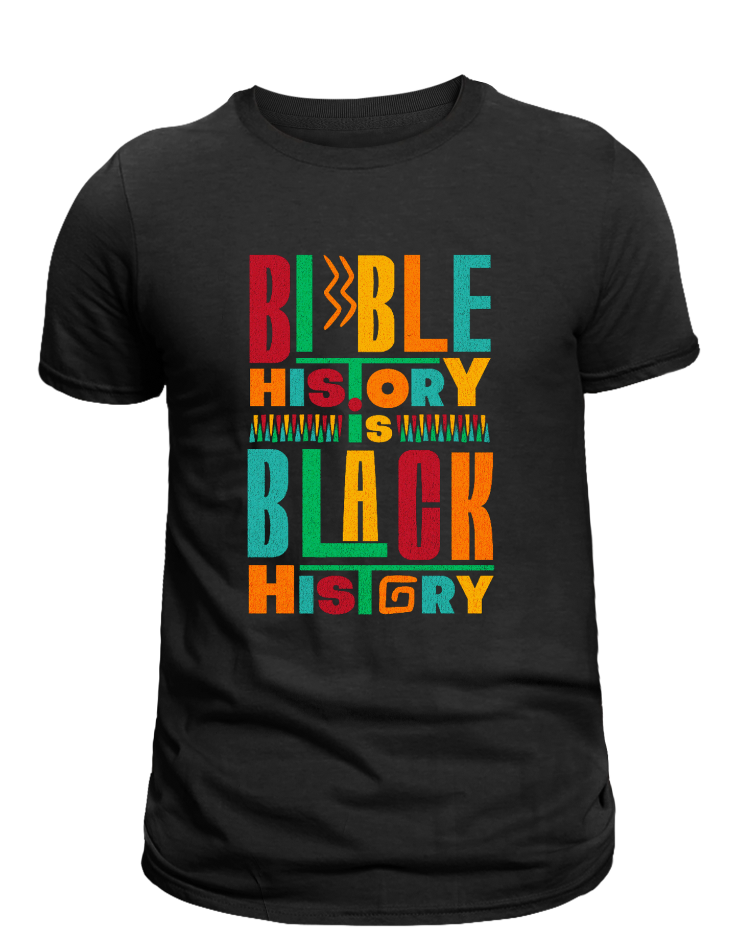 Bible History is Black History 100% cotton T-shirt