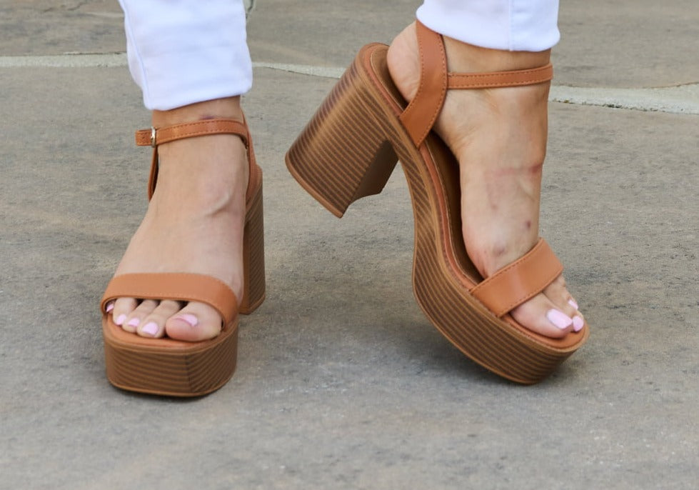Platform Heel Sandals