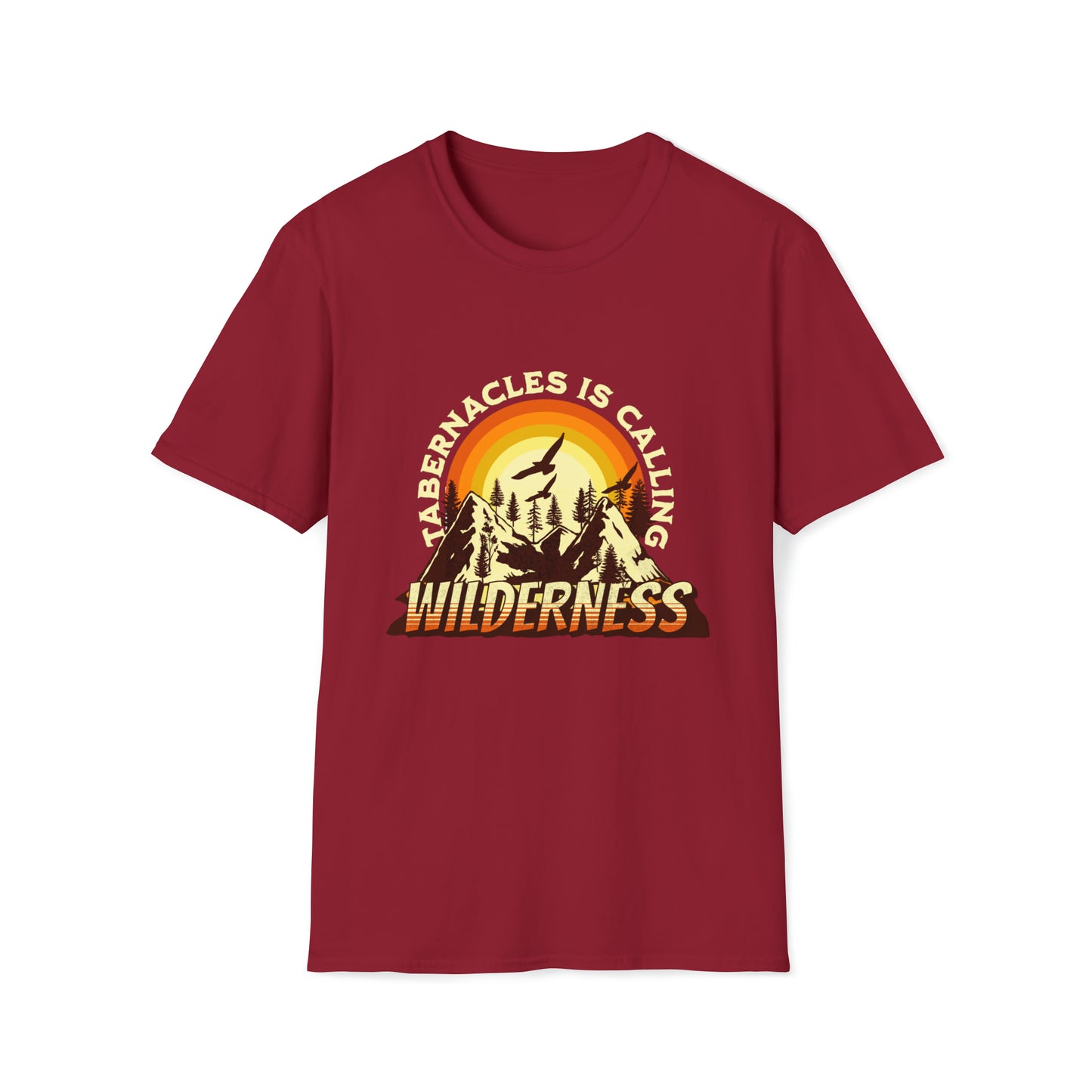 Tabernacles Is Calling Wilderness  Soft-style T-Shirt