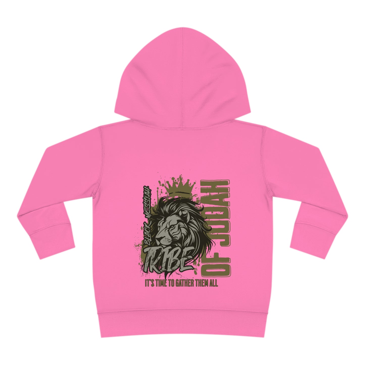 TODDLER Pullover Black Messiah Tribe of Judah  Heavy Blend™ Hoodie