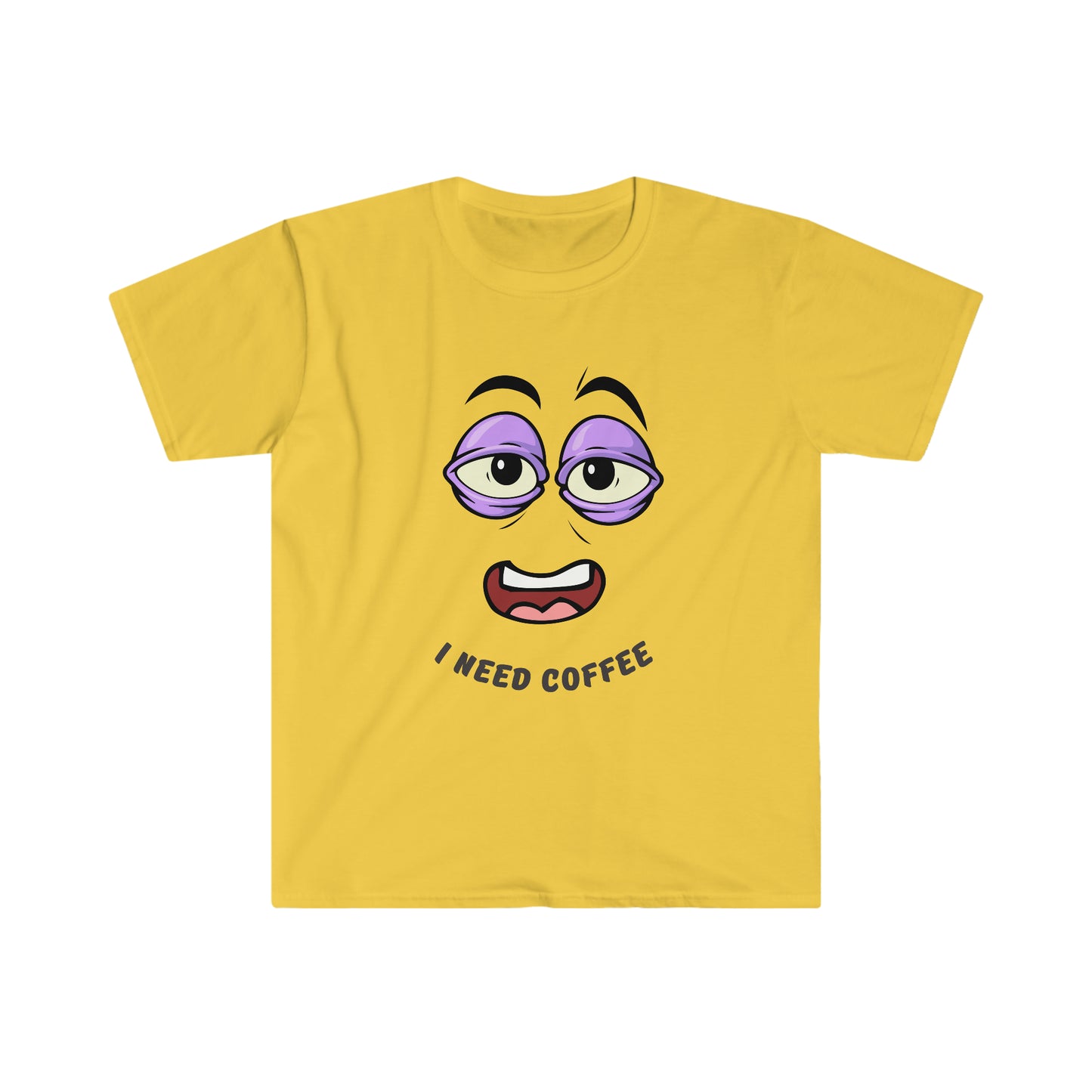 I need coffee  100% Cotton T-shirt.
