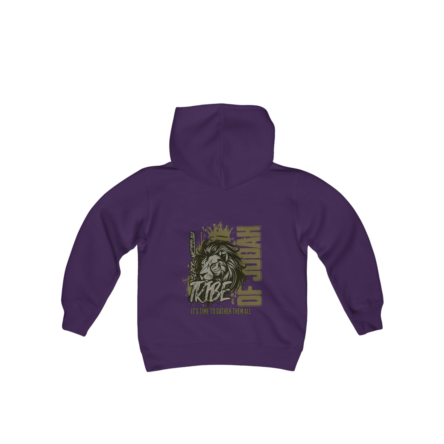 YOUTH Black Messiah Tribe of Judah Heavy Blend™ Hoodie