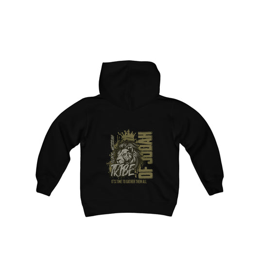 YOUTH Black Messiah Tribe of Judah Heavy Blend™ Hoodie