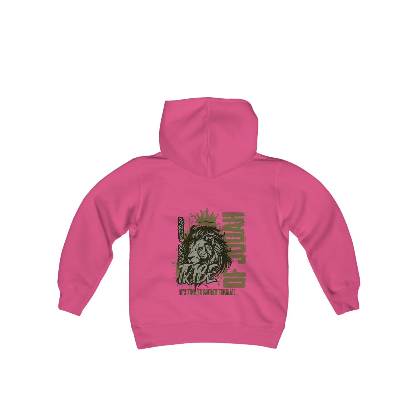 YOUTH Black Messiah Tribe of Judah Heavy Blend™ Hoodie