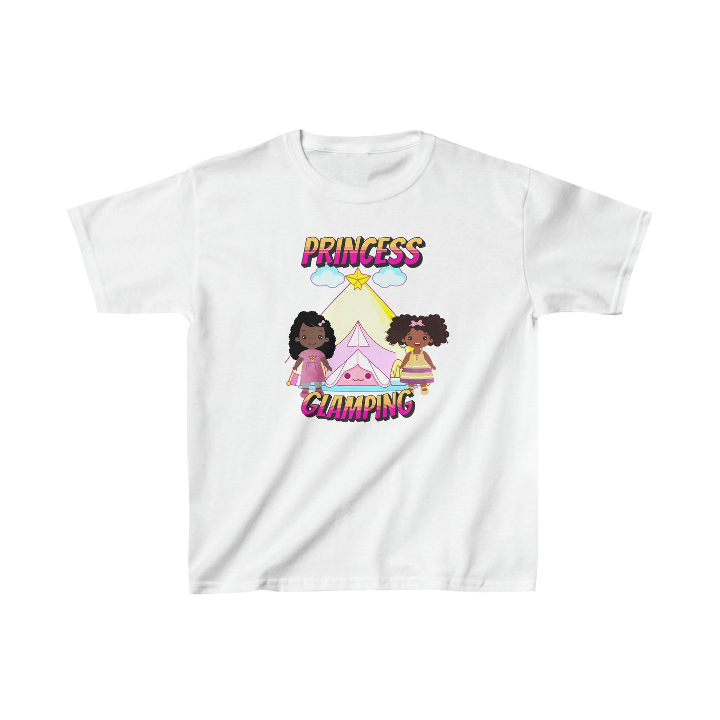 Youth Princess Glamping Heavy Cotton™ T-shirt
