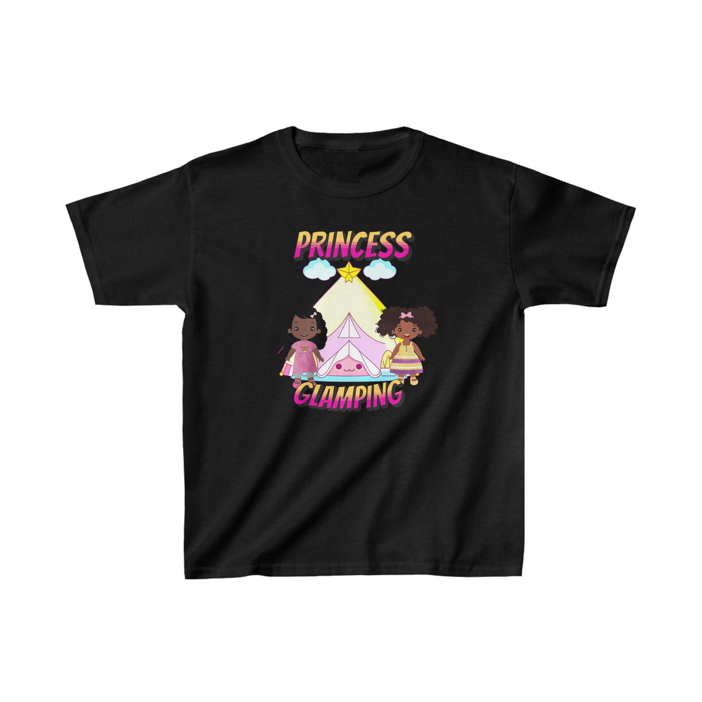 Youth Princess Glamping Heavy Cotton™ T-shirt