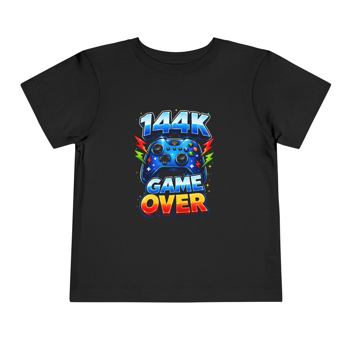 Toddler Tee – 144K Game Over Video Game Controller Graphic