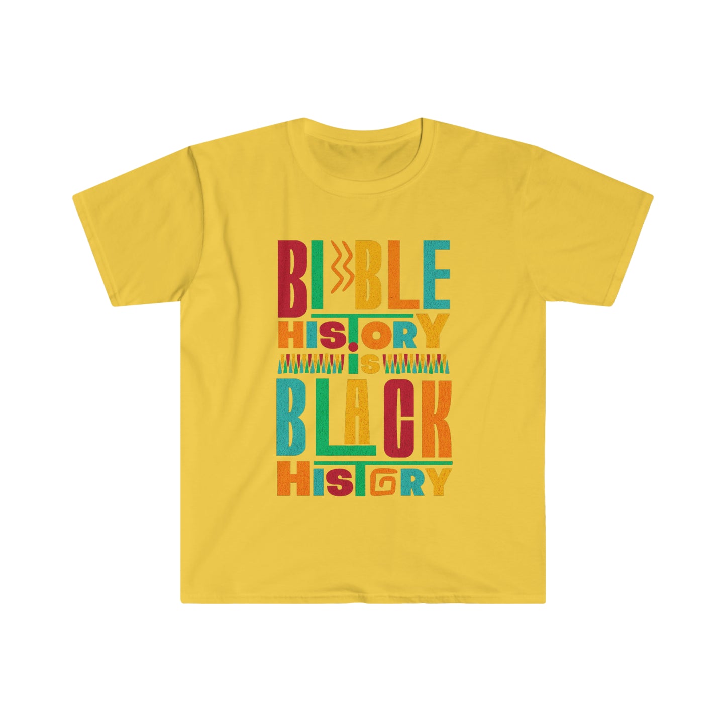 Bible History is Black History 100% cotton T-shirt