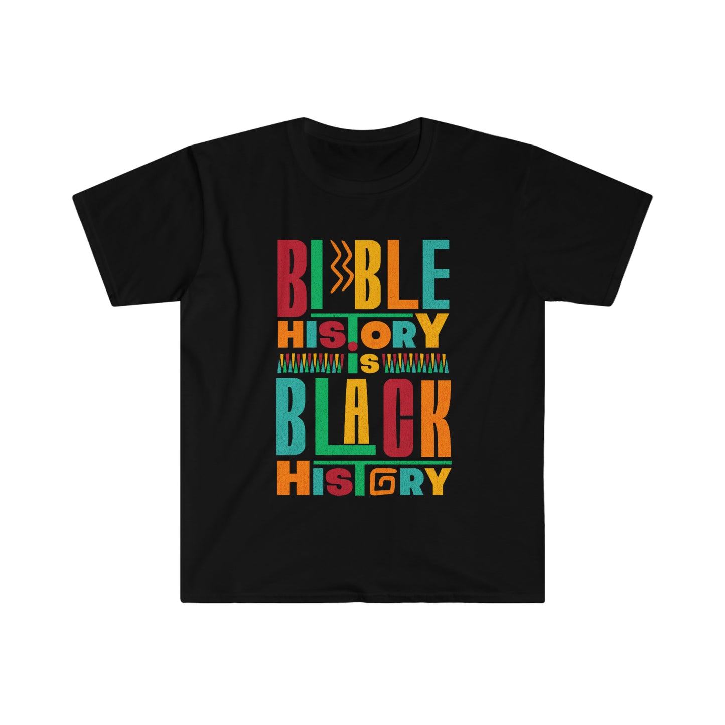 Bible History is Black History 100% cotton T-shirt
