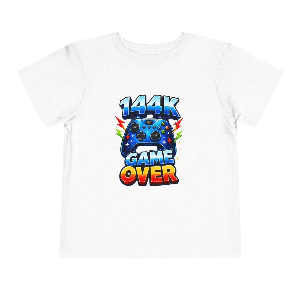 Toddler Tee – 144K Game Over Video Game Controller Graphic