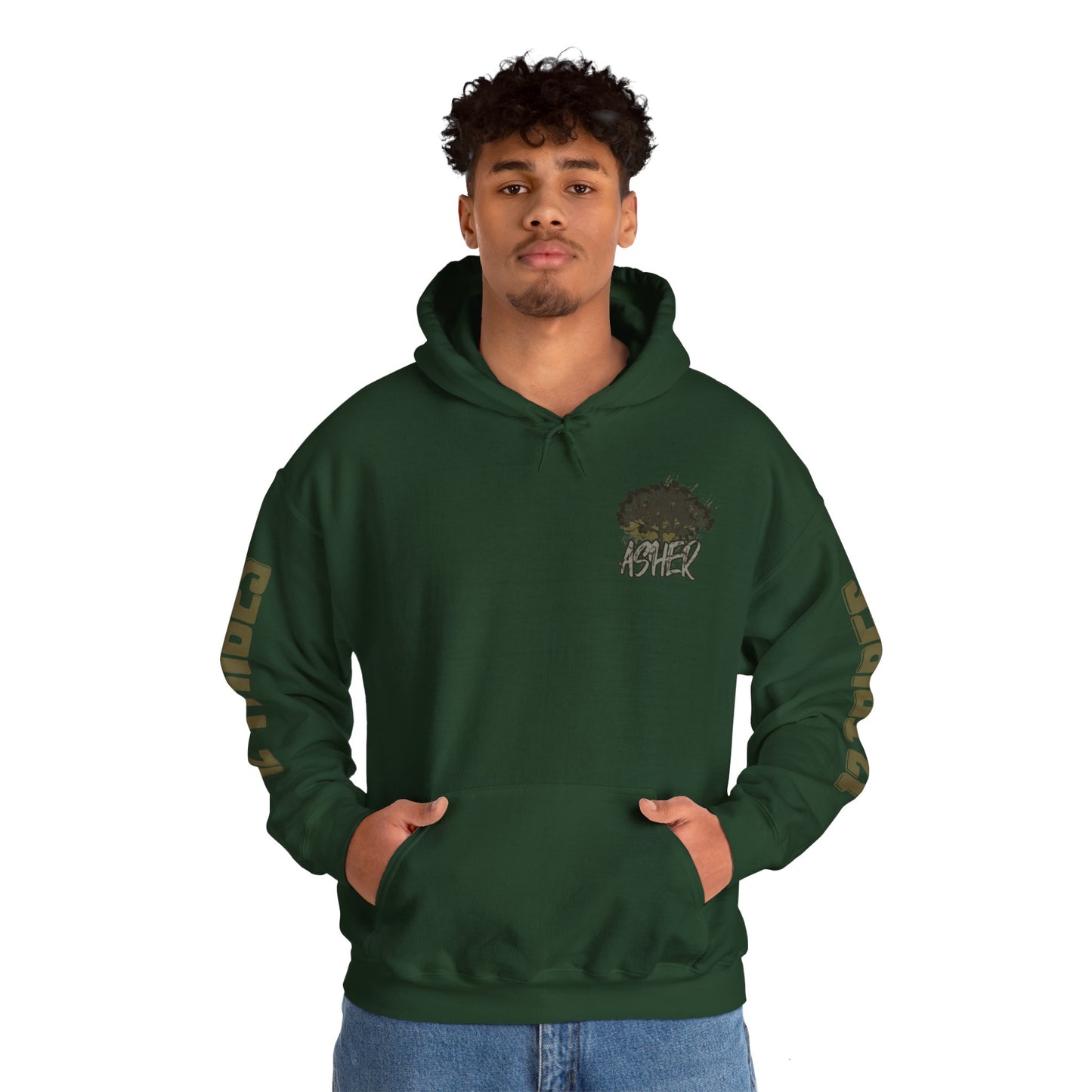 Black Messiah Tribe of Asher Unisex Heavy Blend™ Hoodie