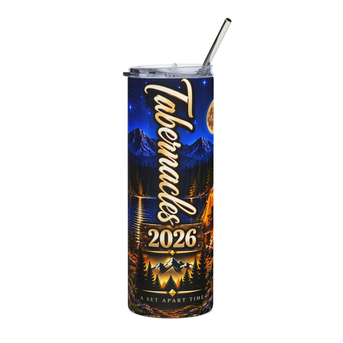 Tumbler — Tabernacles 2026 Scenic Stainless Steel 20oz Travel Cup