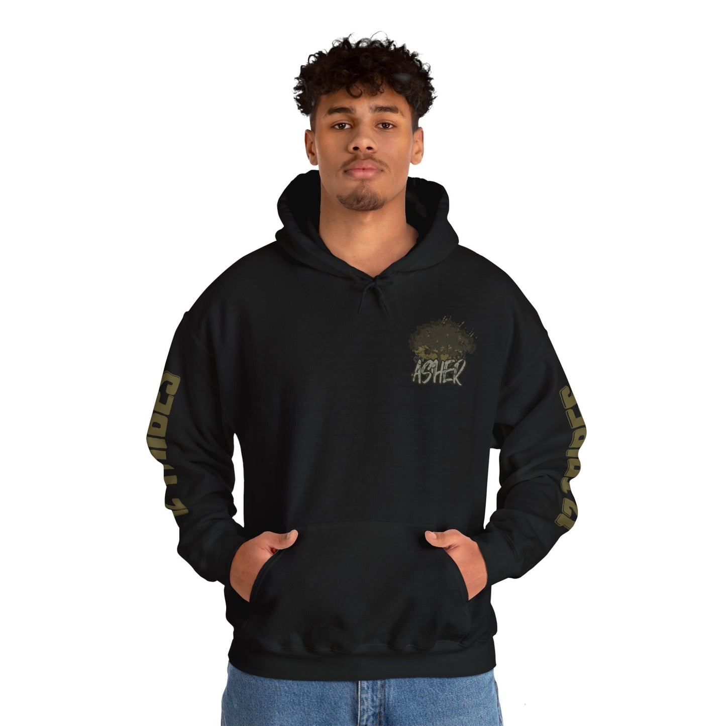 Black Messiah Tribe of Asher Unisex Heavy Blend™ Hoodie