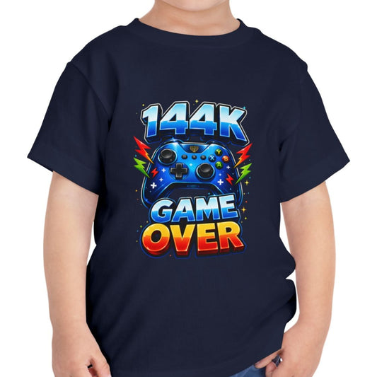 Toddler Tee – 144K Game Over Video Game Controller Graphic