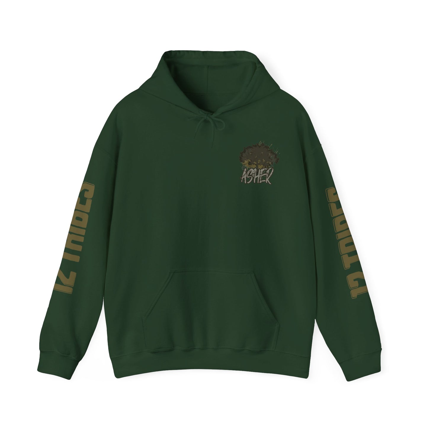 Black Messiah Tribe of Asher Unisex Heavy Blend™ Hoodie