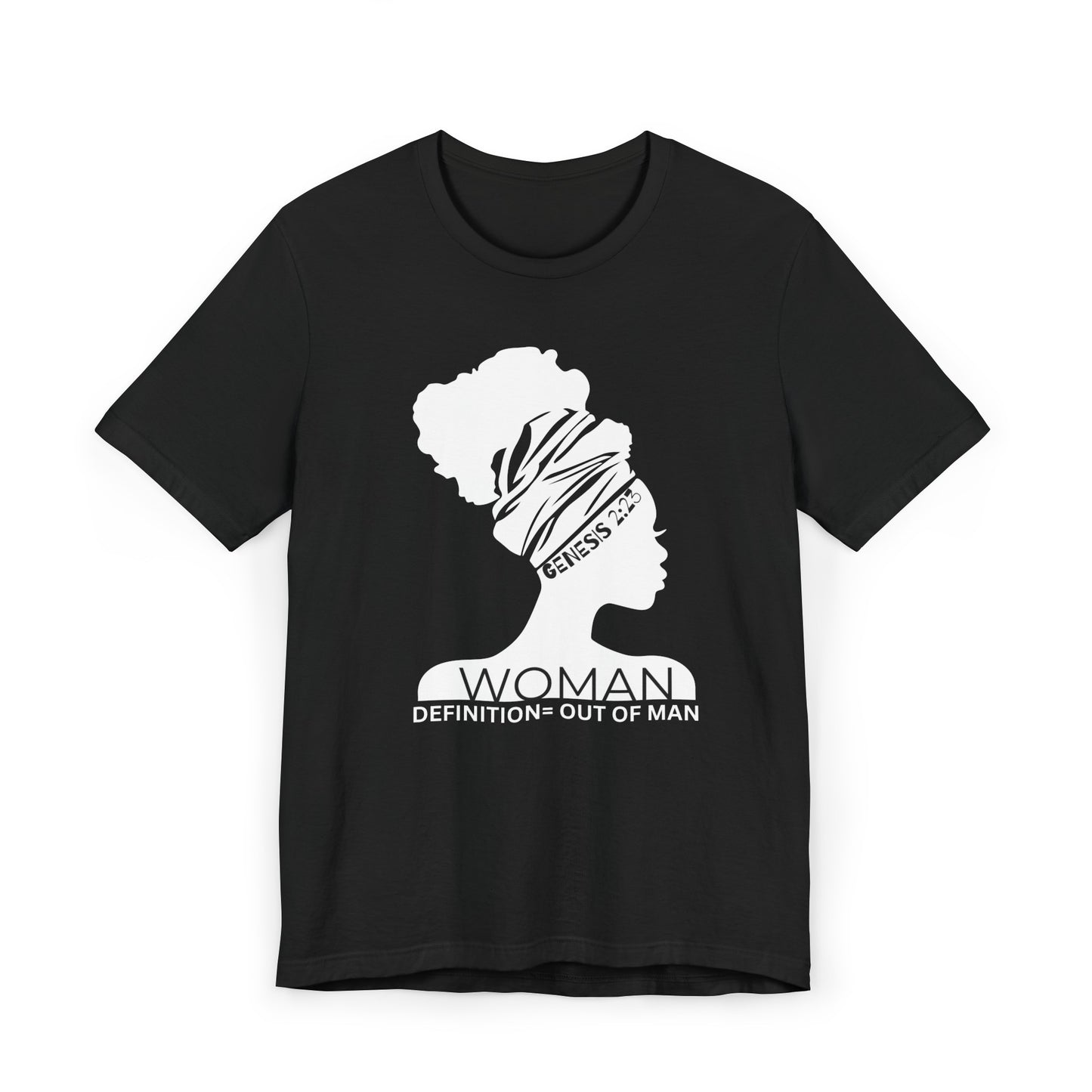 WOMAN=Out of Man Unisex Jersey T-Shirt Comfort Fit