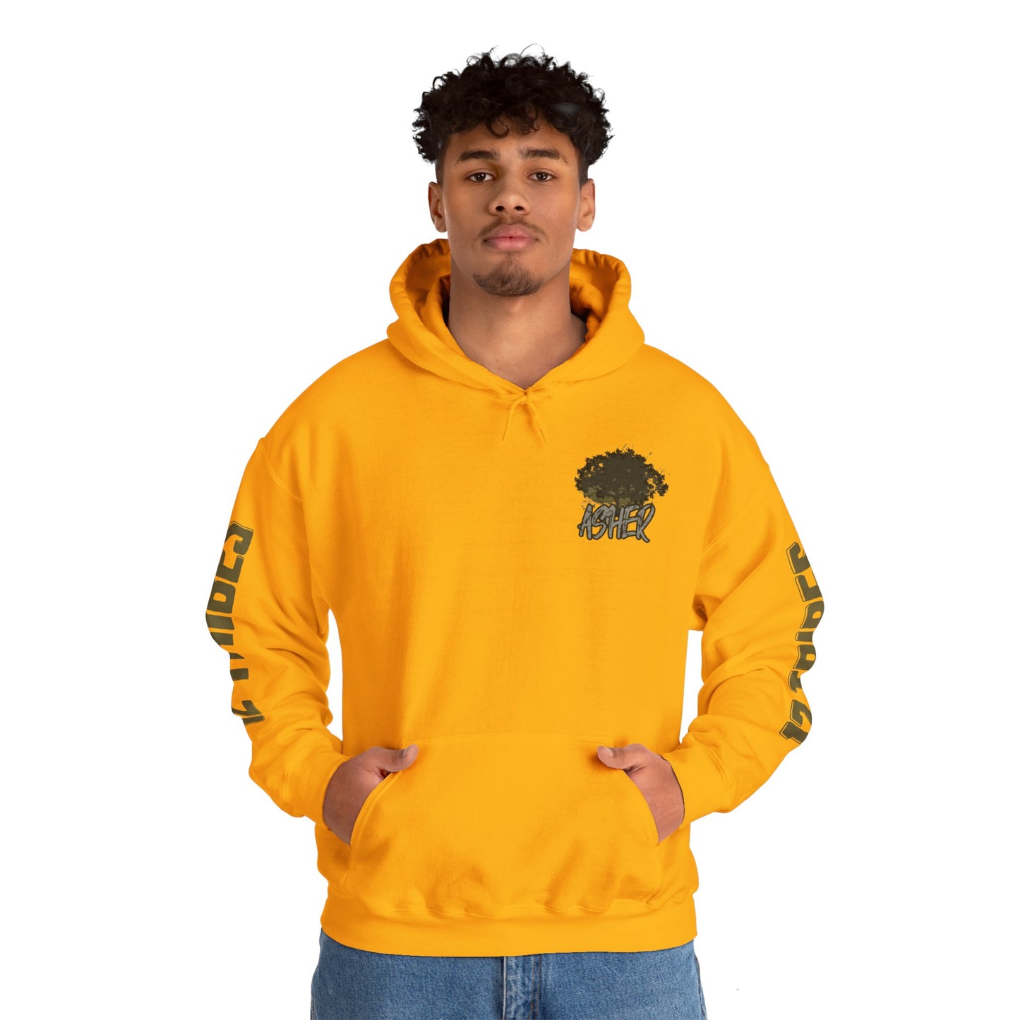 Black Messiah Tribe of Asher Unisex Heavy Blend™ Hoodie