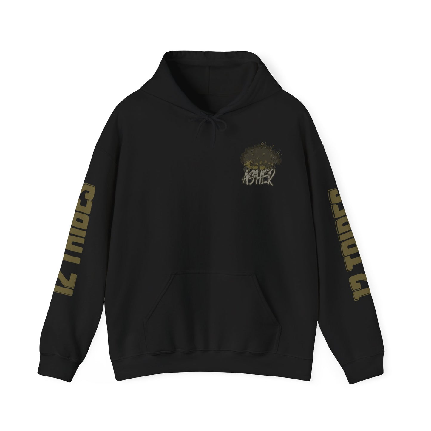 Black Messiah Tribe of Asher Unisex Heavy Blend™ Hoodie