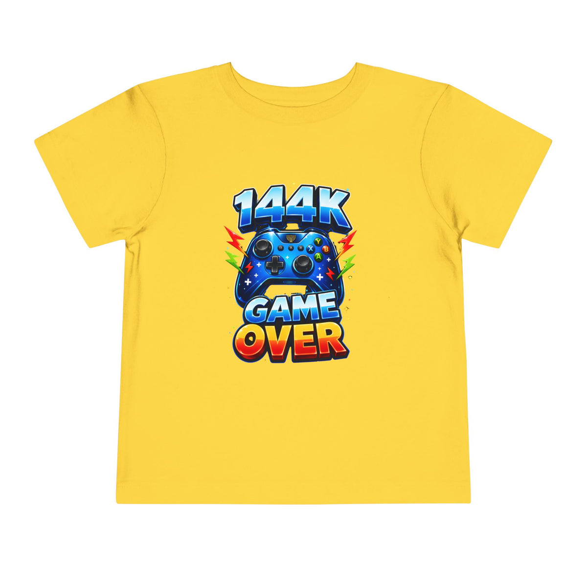 Toddler Tee – 144K Game Over Video Game Controller Graphic