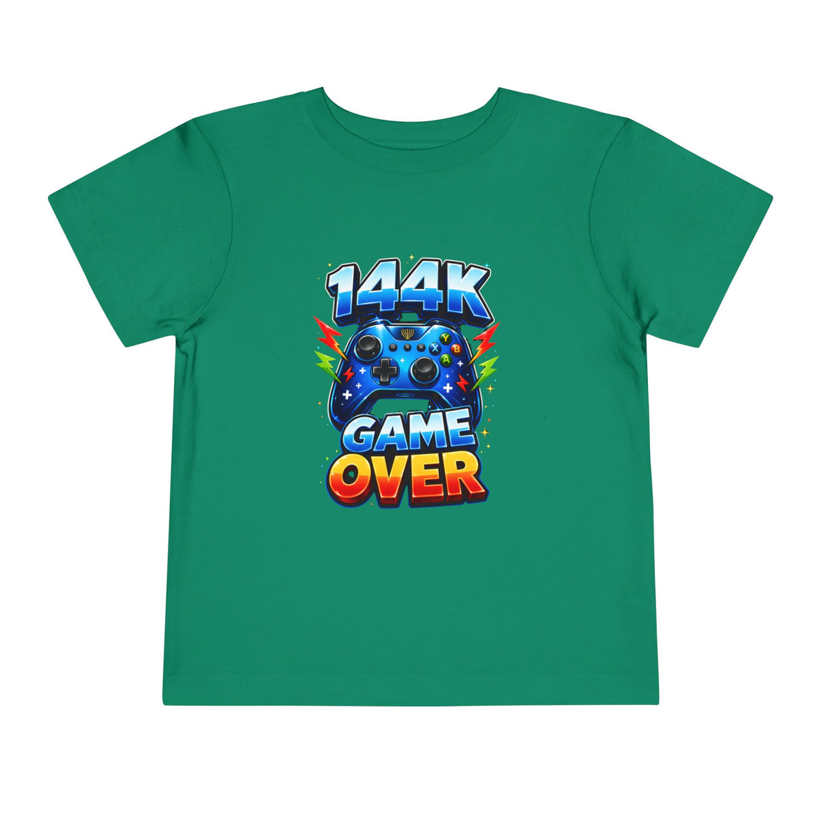 Toddler Tee – 144K Game Over Video Game Controller Graphic