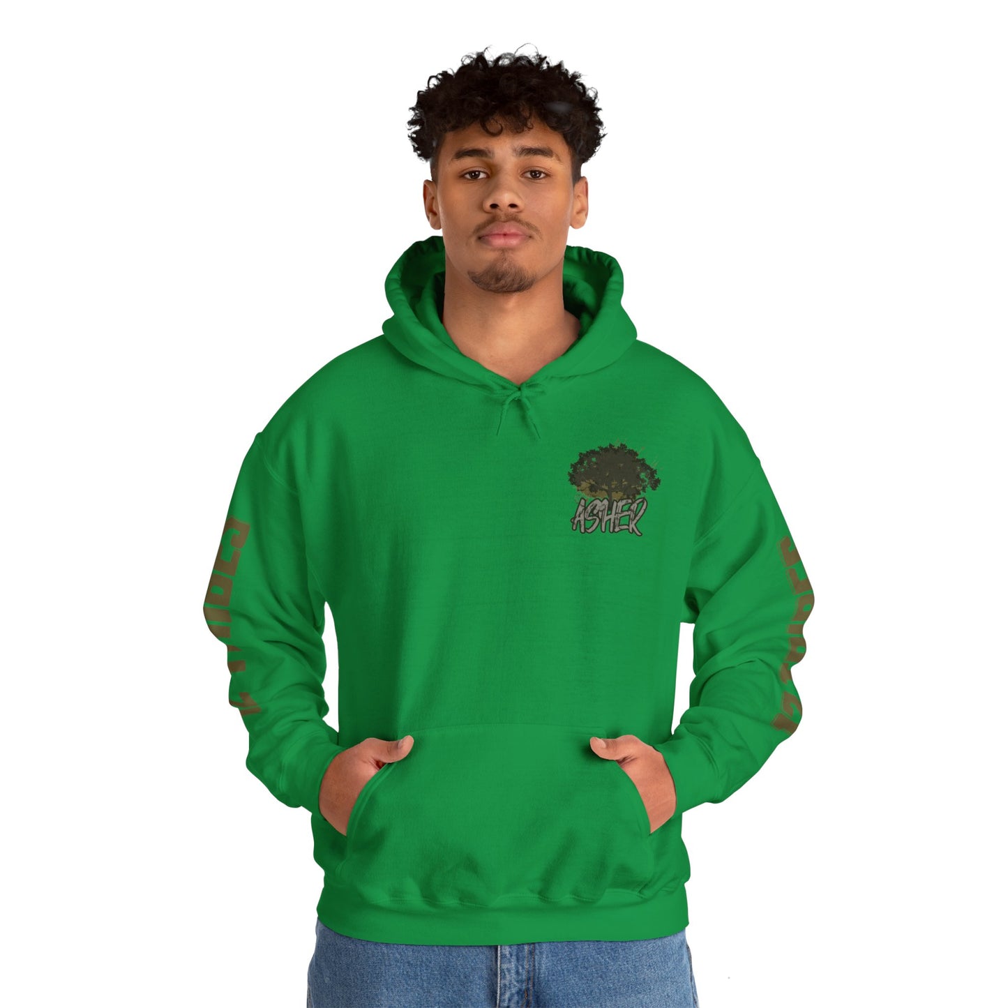 Black Messiah Tribe of Asher Unisex Heavy Blend™ Hoodie