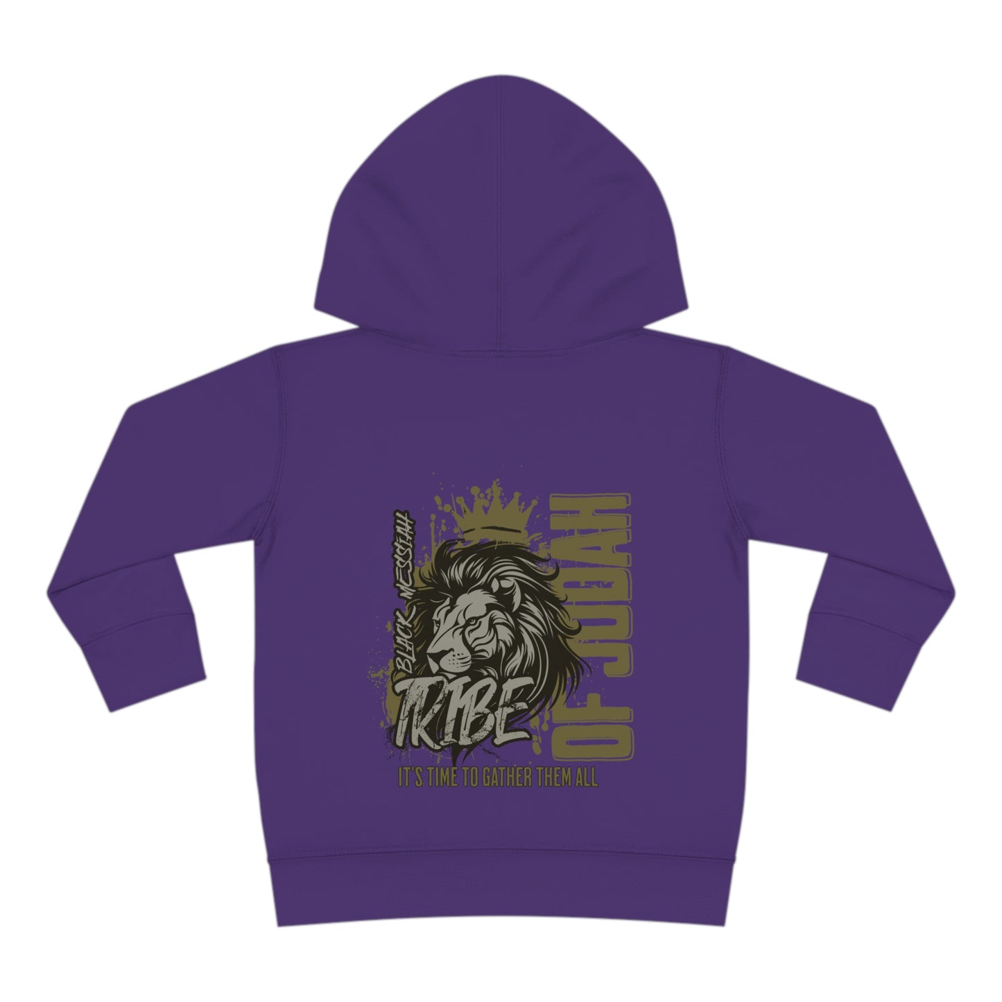 TODDLER Pullover Black Messiah Tribe of Judah  Heavy Blend™ Hoodie