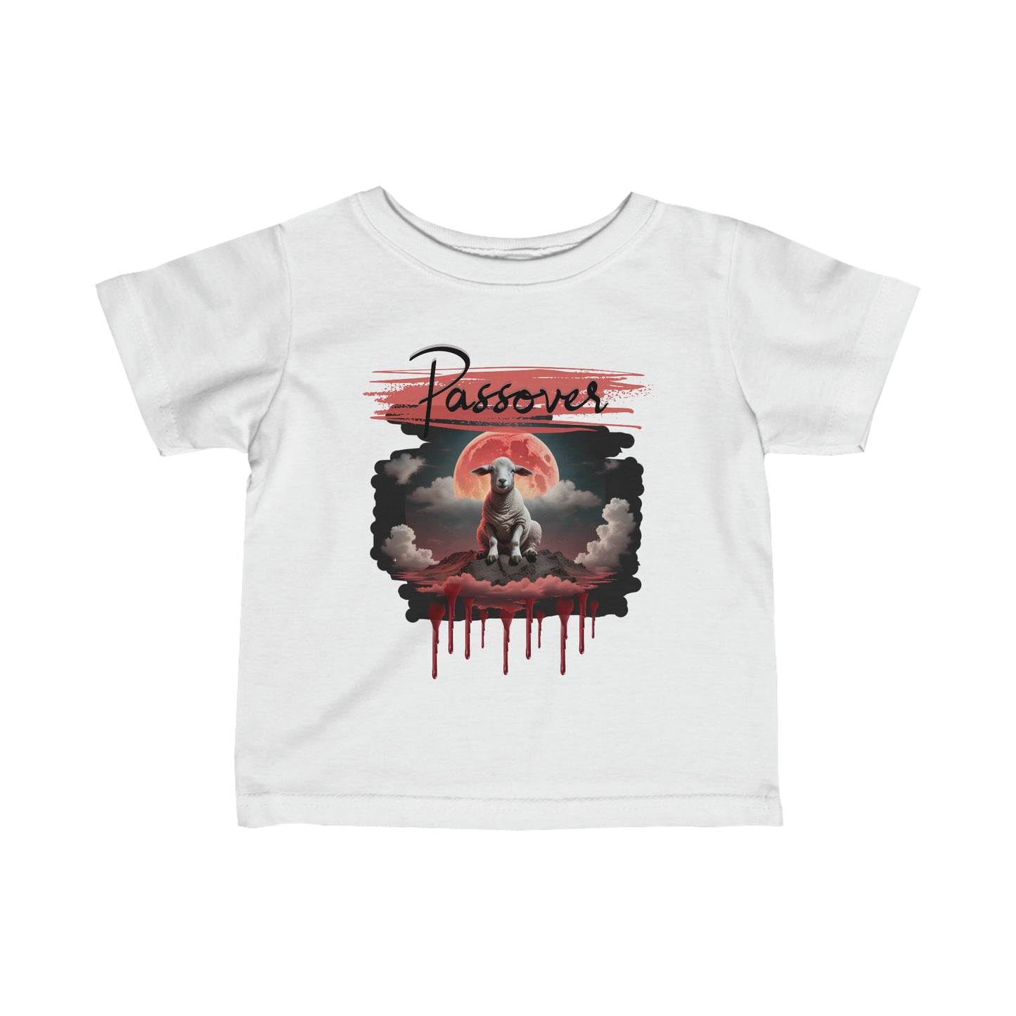 Toddler Passover Black Font t-shirt