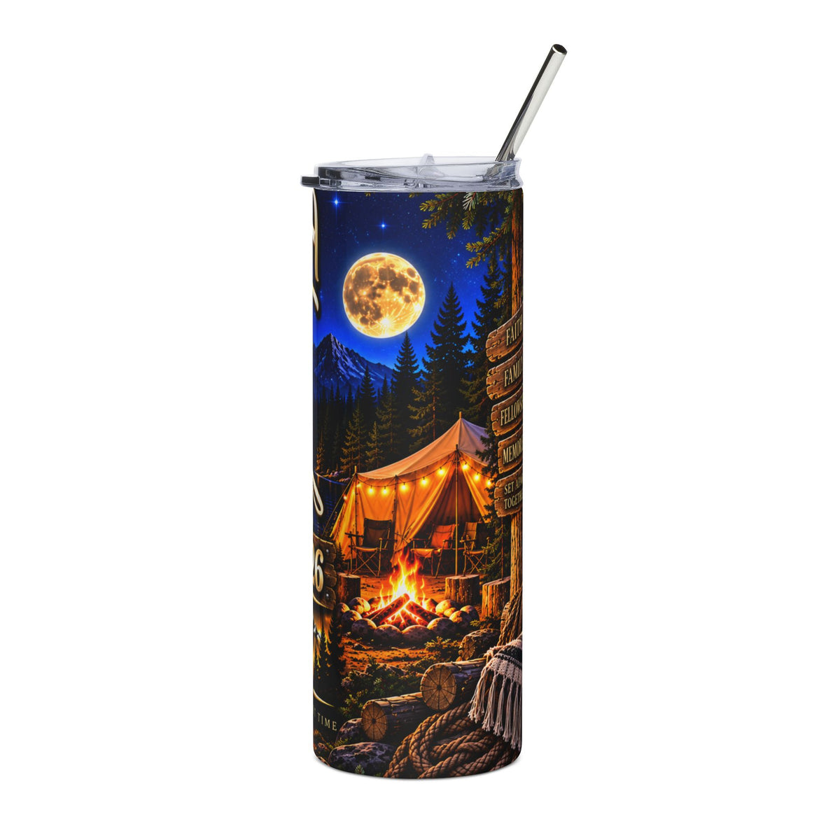 Tumbler — Tabernacles 2026 Scenic Stainless Steel 20oz Travel Cup