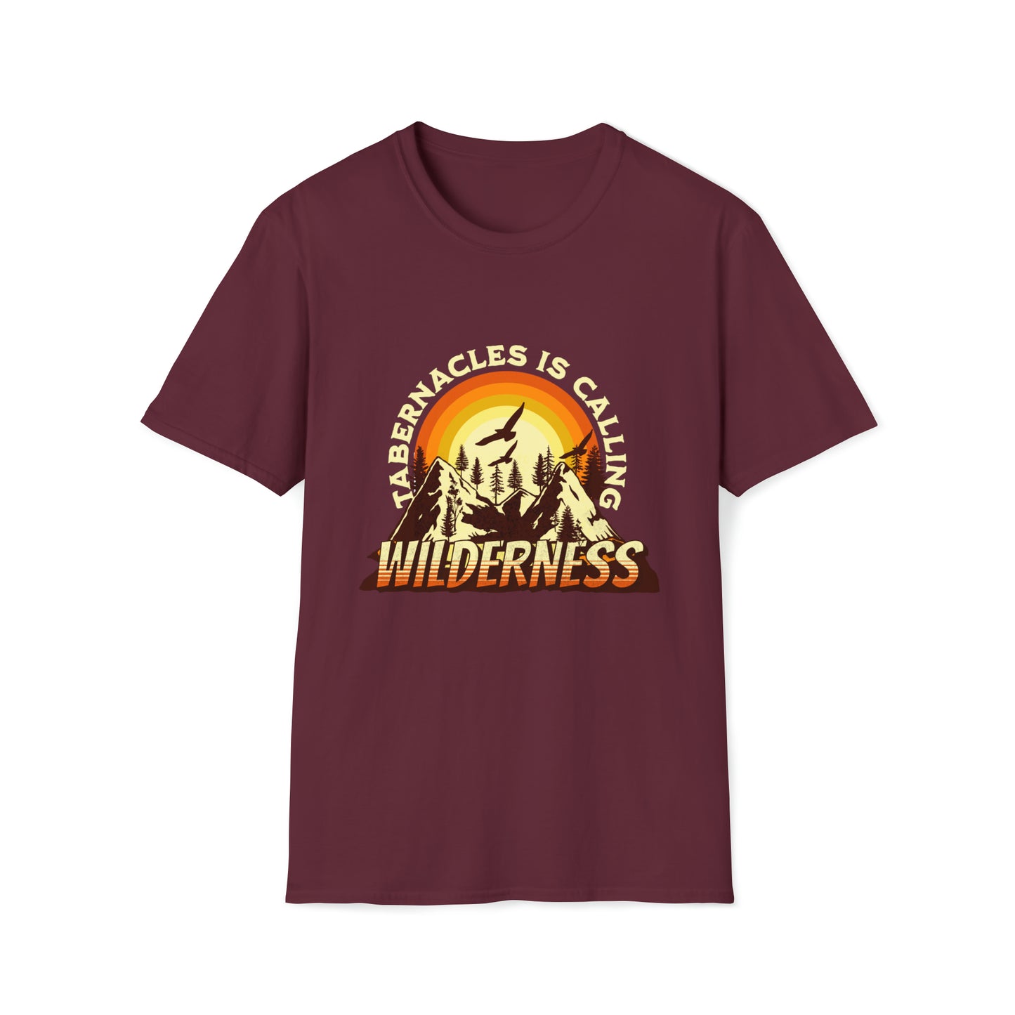 Tabernacles Is Calling Wilderness  Soft-style T-Shirt