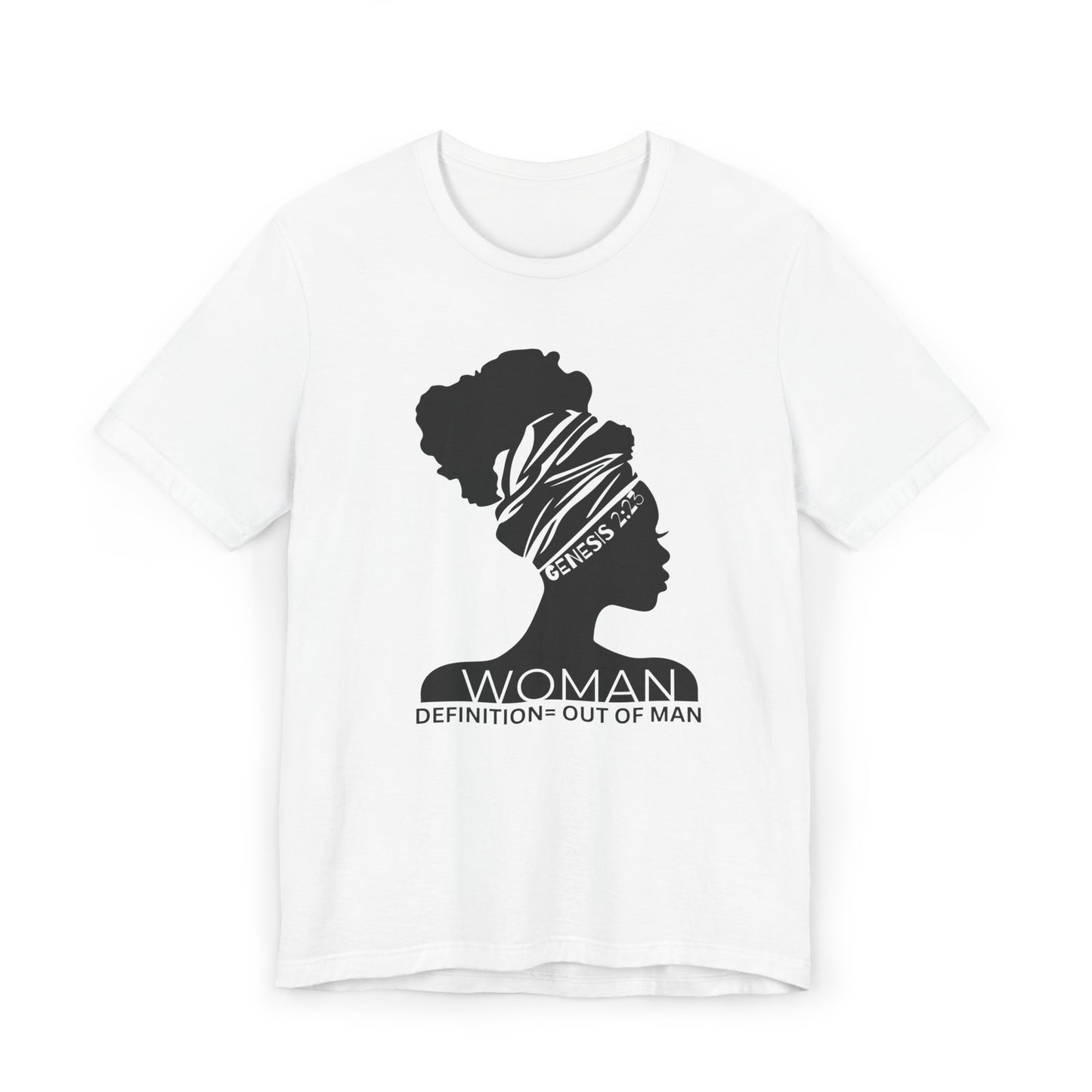 WOMAN=Out of Man Unisex Jersey T-Shirt Comfort Fit