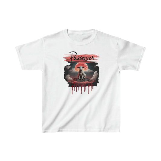 Youth Boys Passover soft style t-shirt black font
