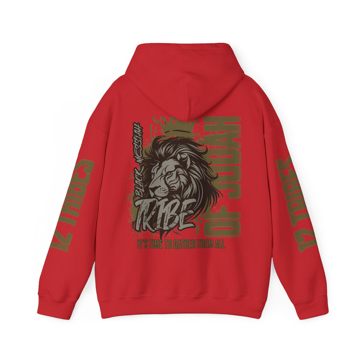 Black Messiah Tribe of Judah Unisex Heavy Blend™ Hoodie