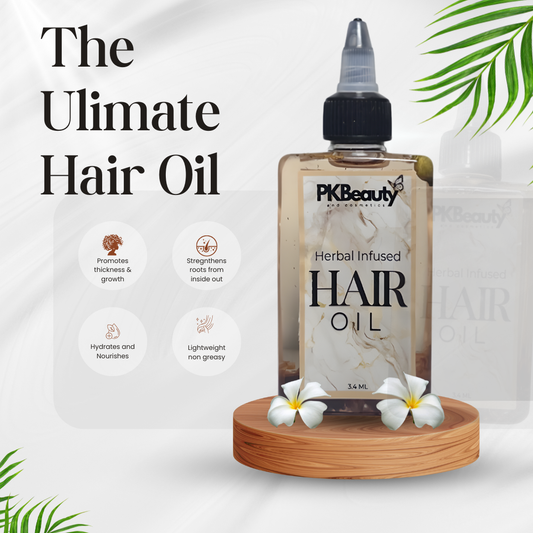 The Ultimate Herbal Infused Hair Oil