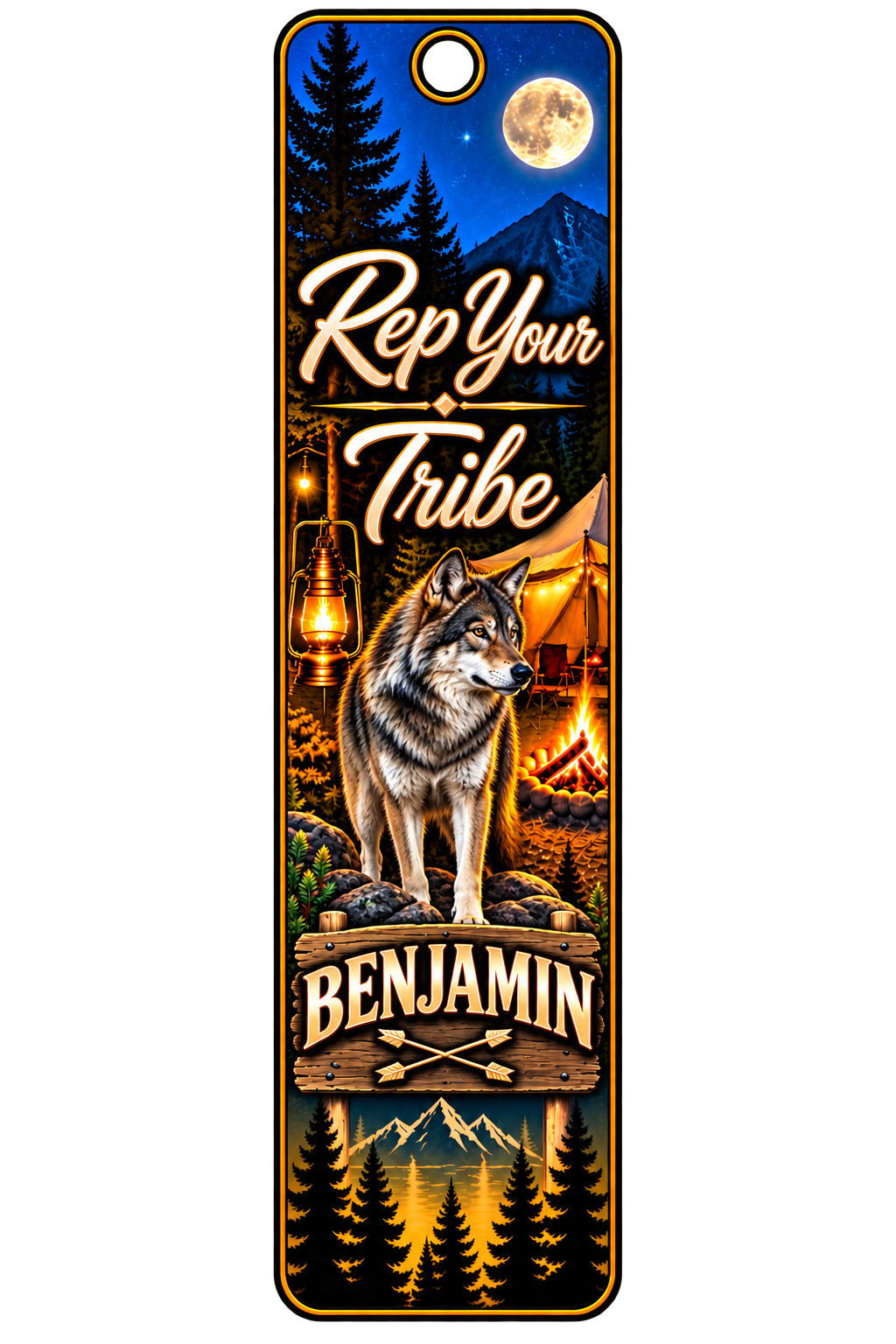 Tabernacles 2026 Rep Your Tribe Double-Sided Acrylic Keychain