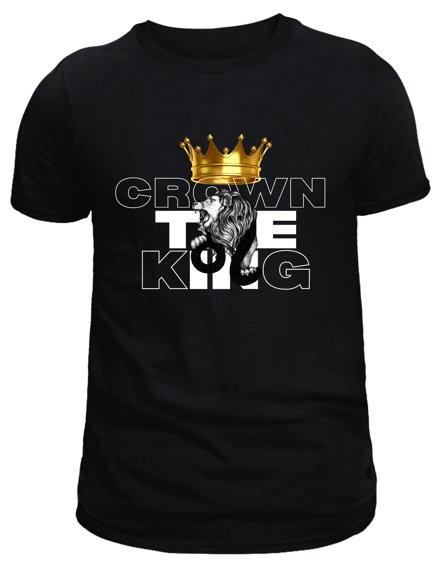 Crown The King 100% Cotton T-shirt.