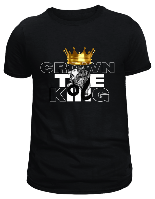 Crown The King 100% Cotton T-shirt.