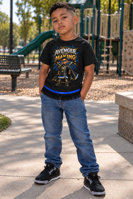 Avenger in the Making Graphic Kids Tee softsyle
