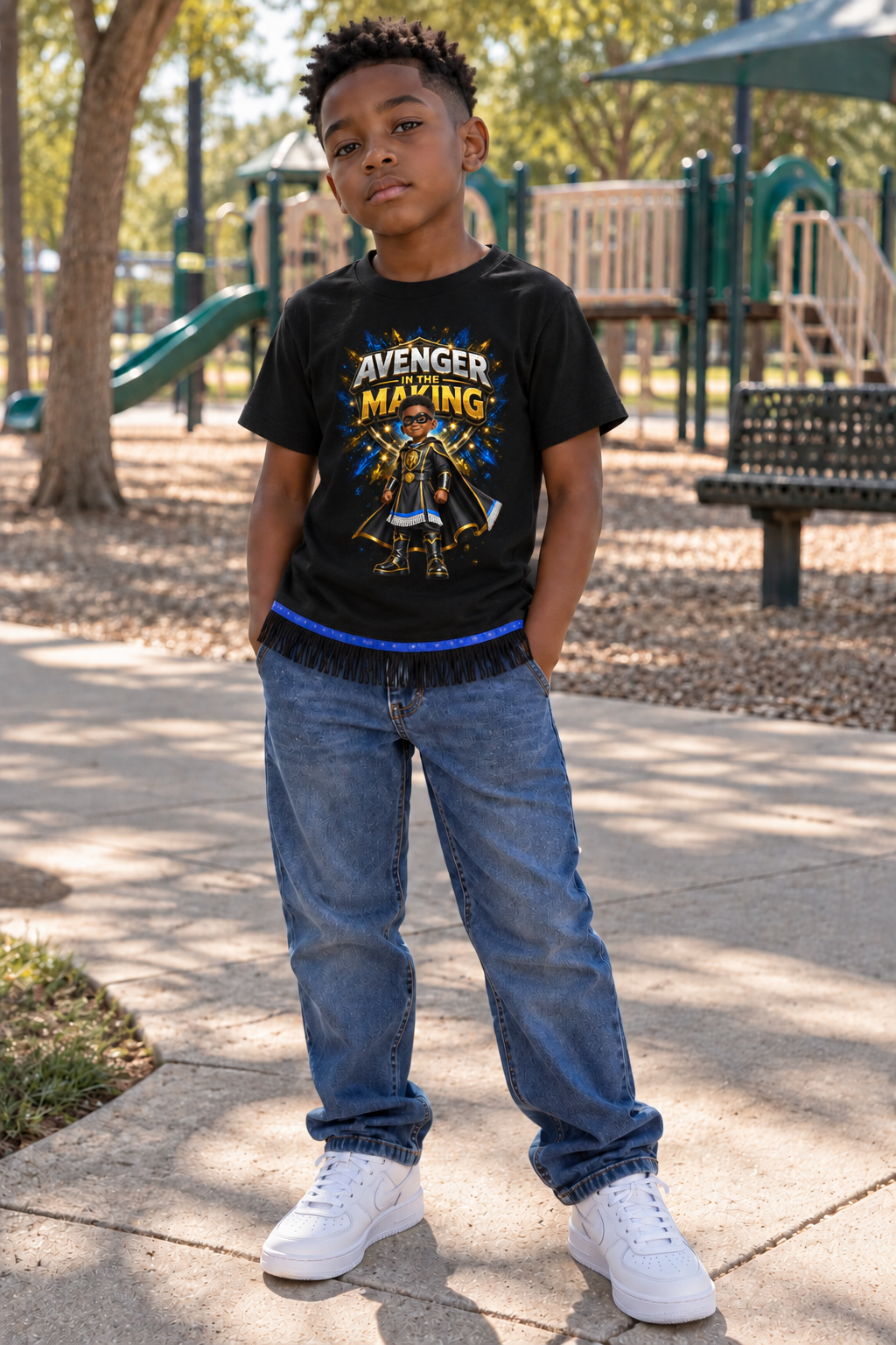 Avenger in the Making Graphic Kids Tee softsyle Southern Kingdom