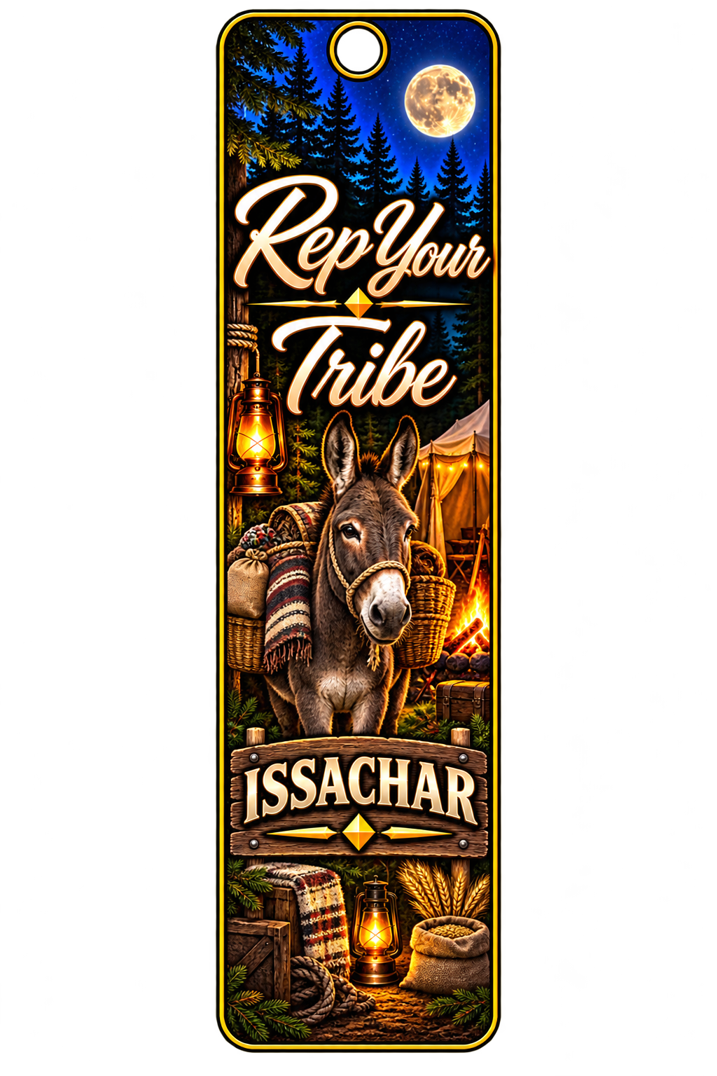 Tabernacles 2026 Rep Your Tribe Double-Sided Acrylic Keychain