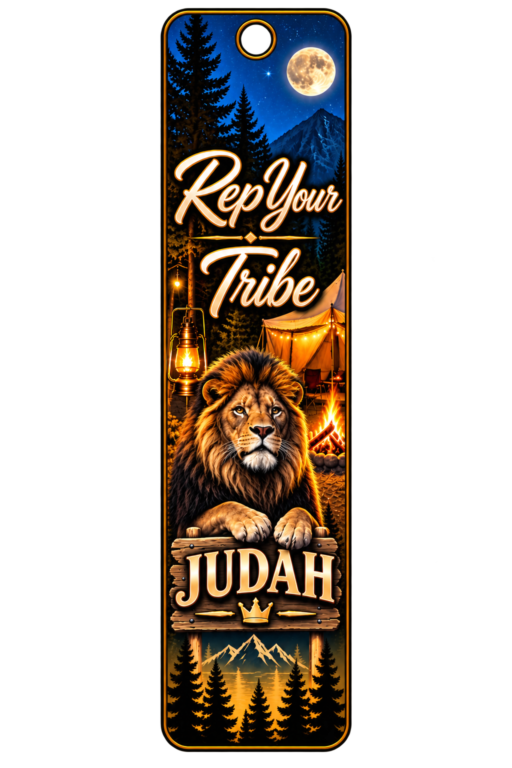 Tabernacles 2026 Rep Your Tribe Double-Sided Acrylic Keychain