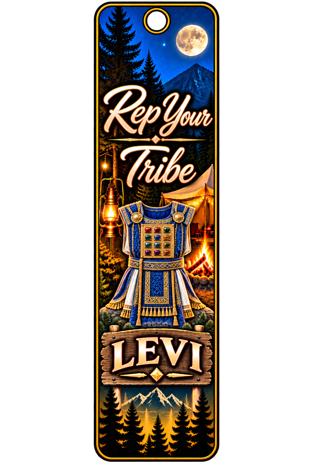 Tabernacles 2026 Rep Your Tribe Double-Sided Acrylic Keychain