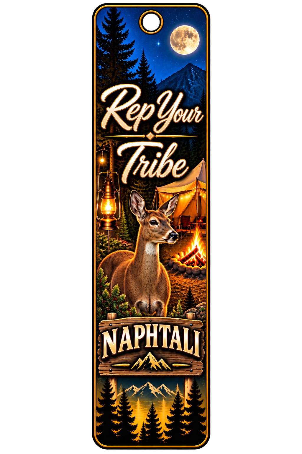 Tabernacles 2026 Rep Your Tribe Double-Sided Acrylic Keychain