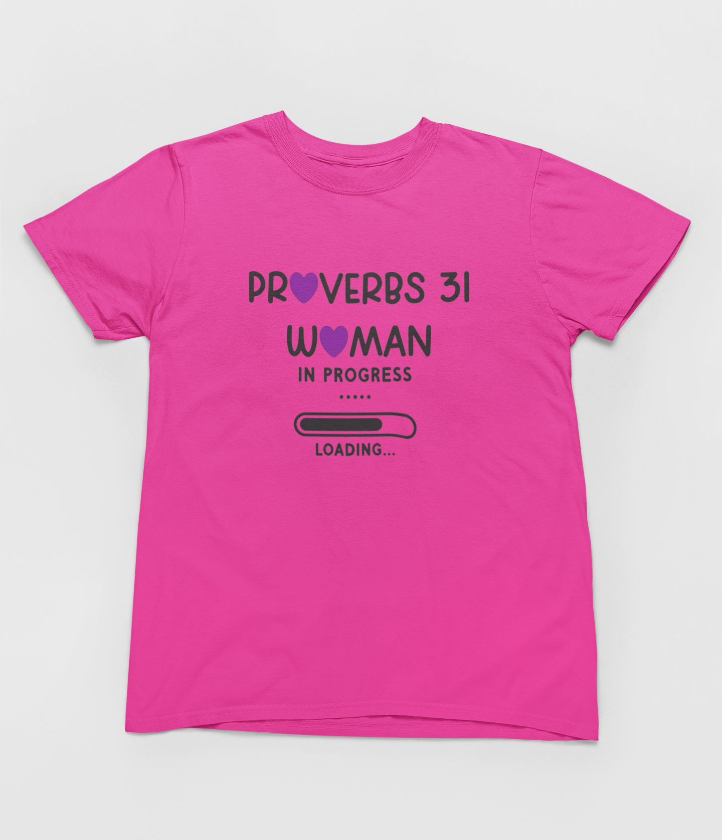Proverbs 31 In Progress 100% cotton Comfort T-Shirt